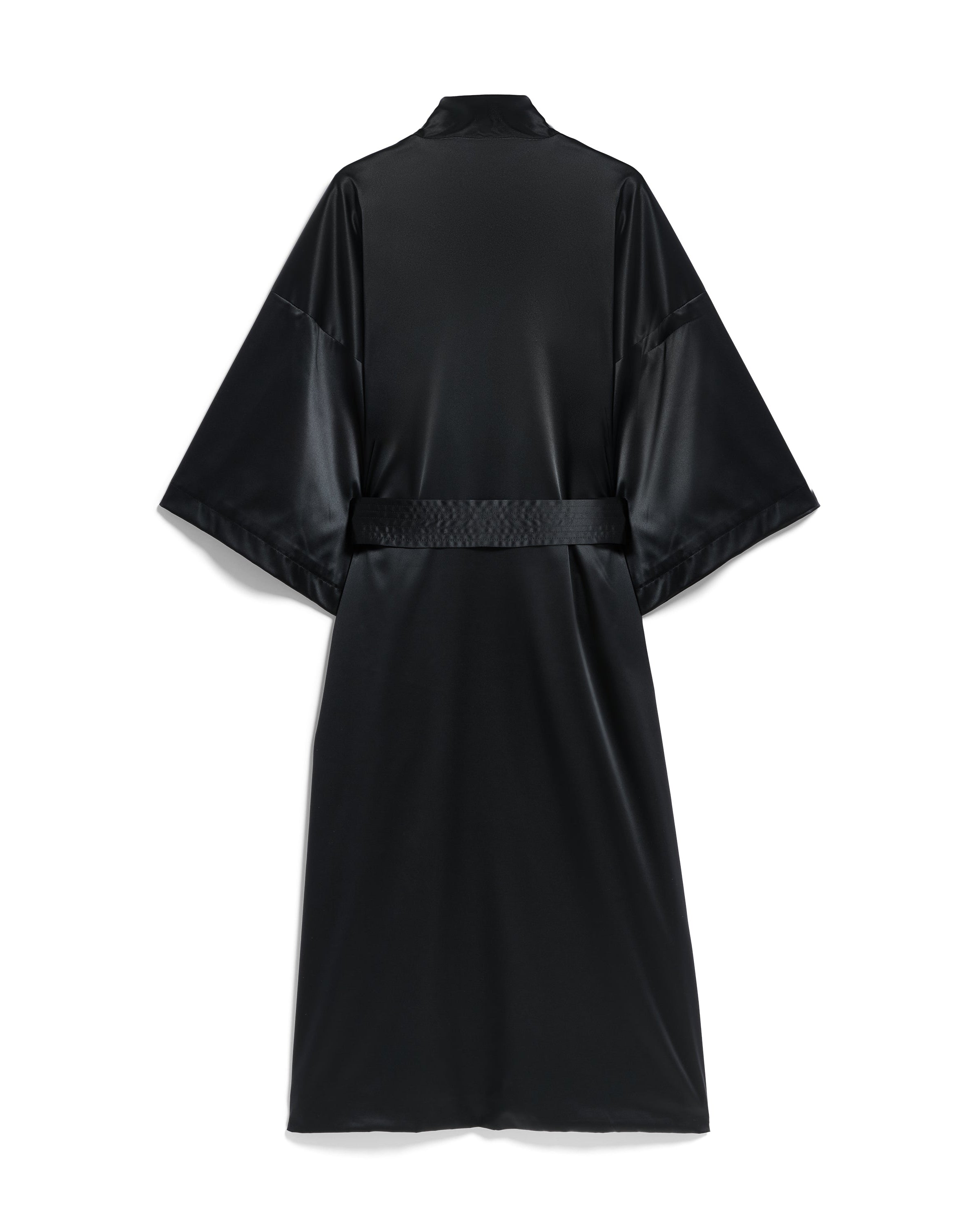 MADONNA Satin-Kimono mit Jersey-Futter