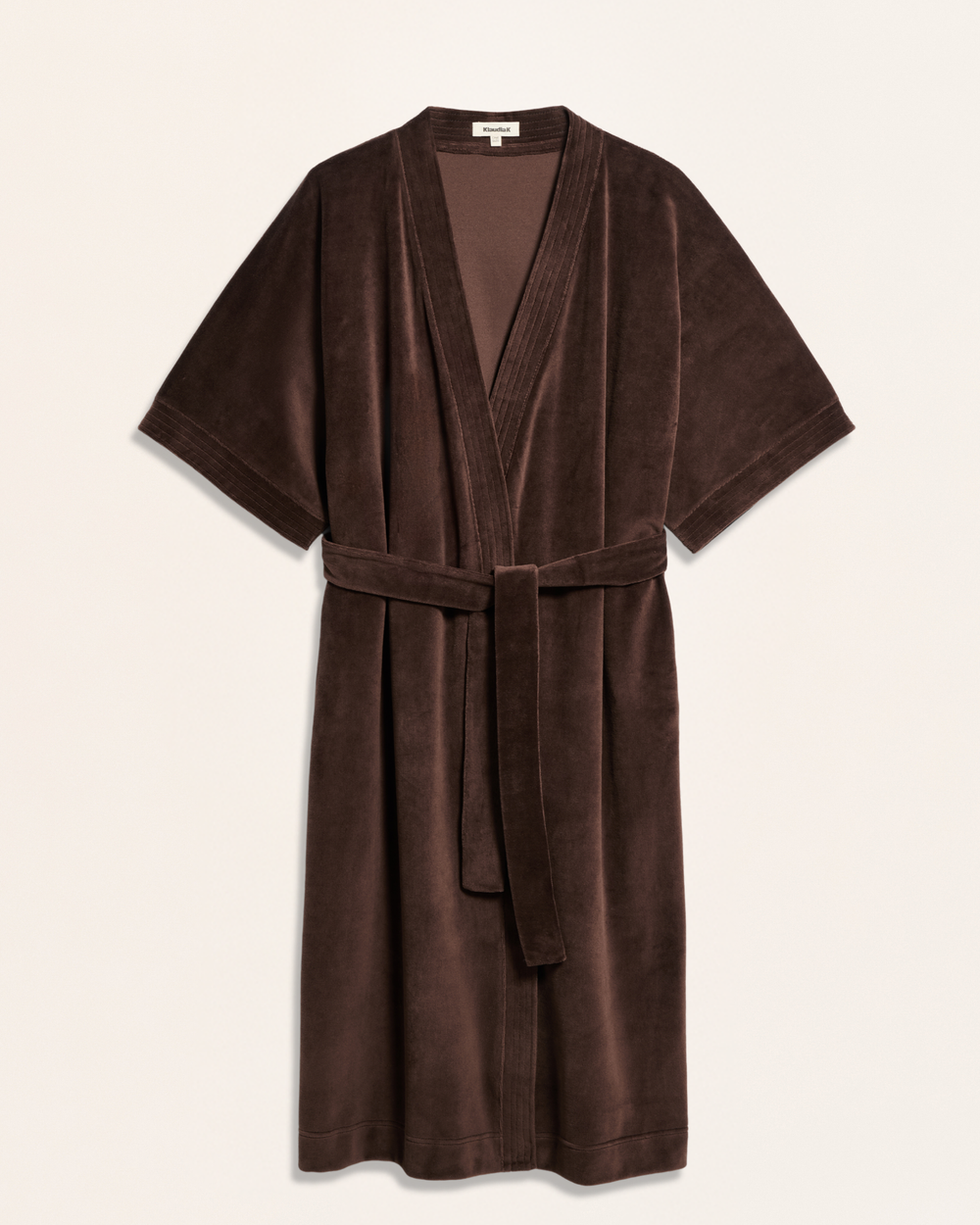 Kimono aus Baumwolle-Velours