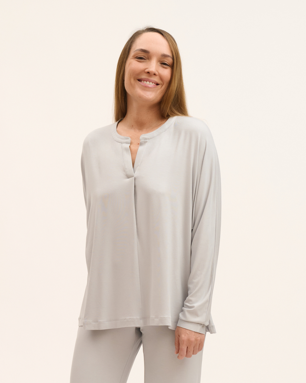 Pyjama-Top aus Ecovero - Klaudia K