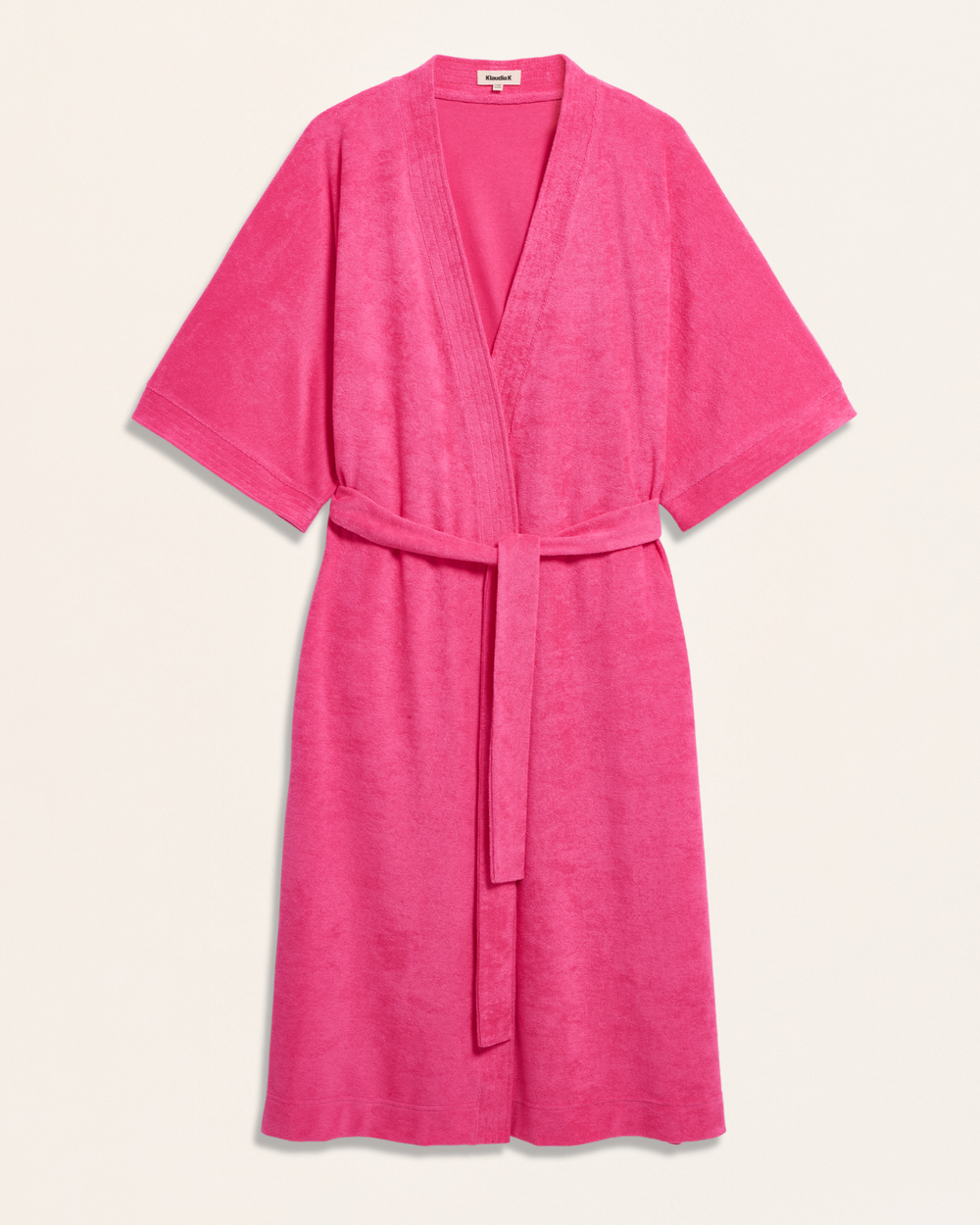 Kimono aus Baumwoll-Frottee