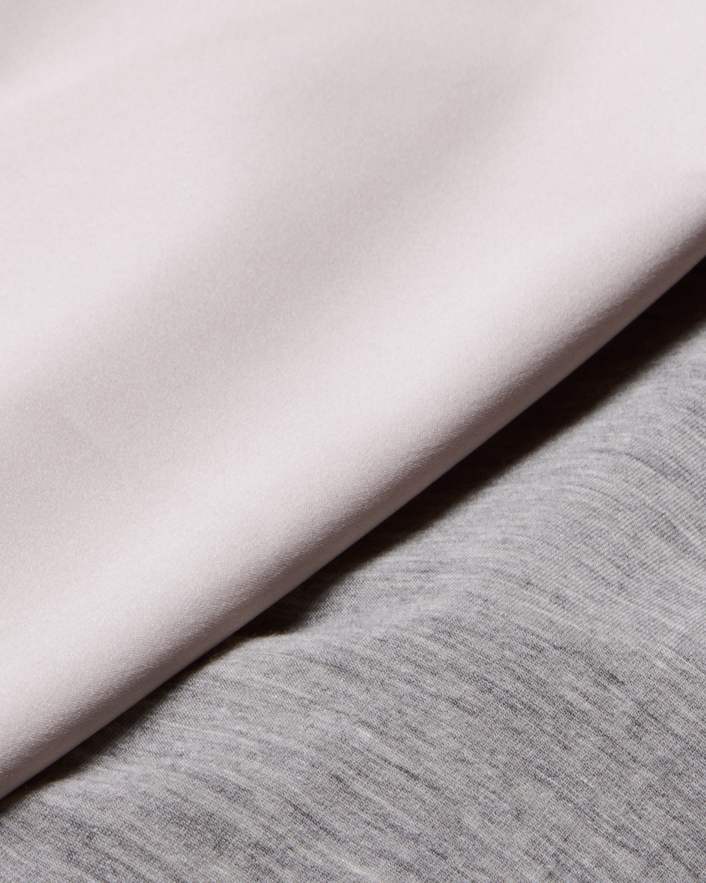 Satin-Kimono mit Jersey-Futter