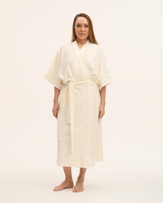 Kimono aus Baumwoll-Frottee