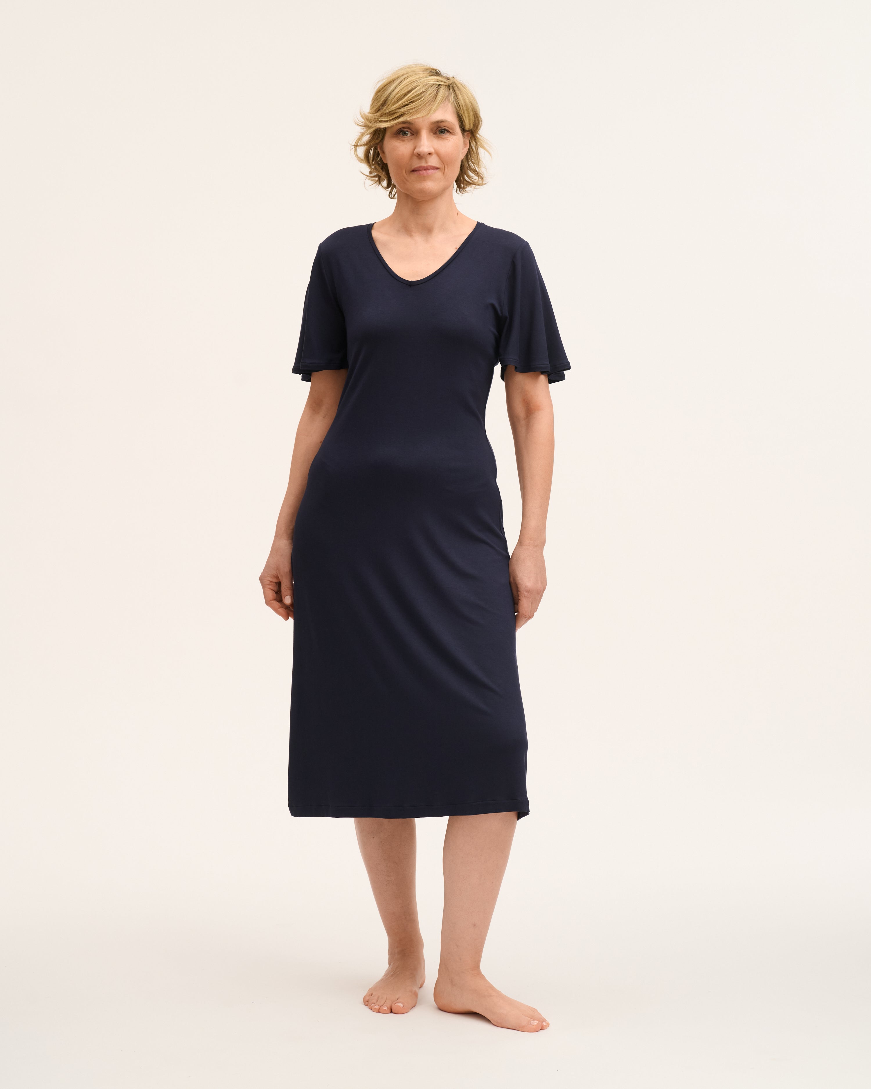 SUSAN EcoVero Nachthemd Kurzarm