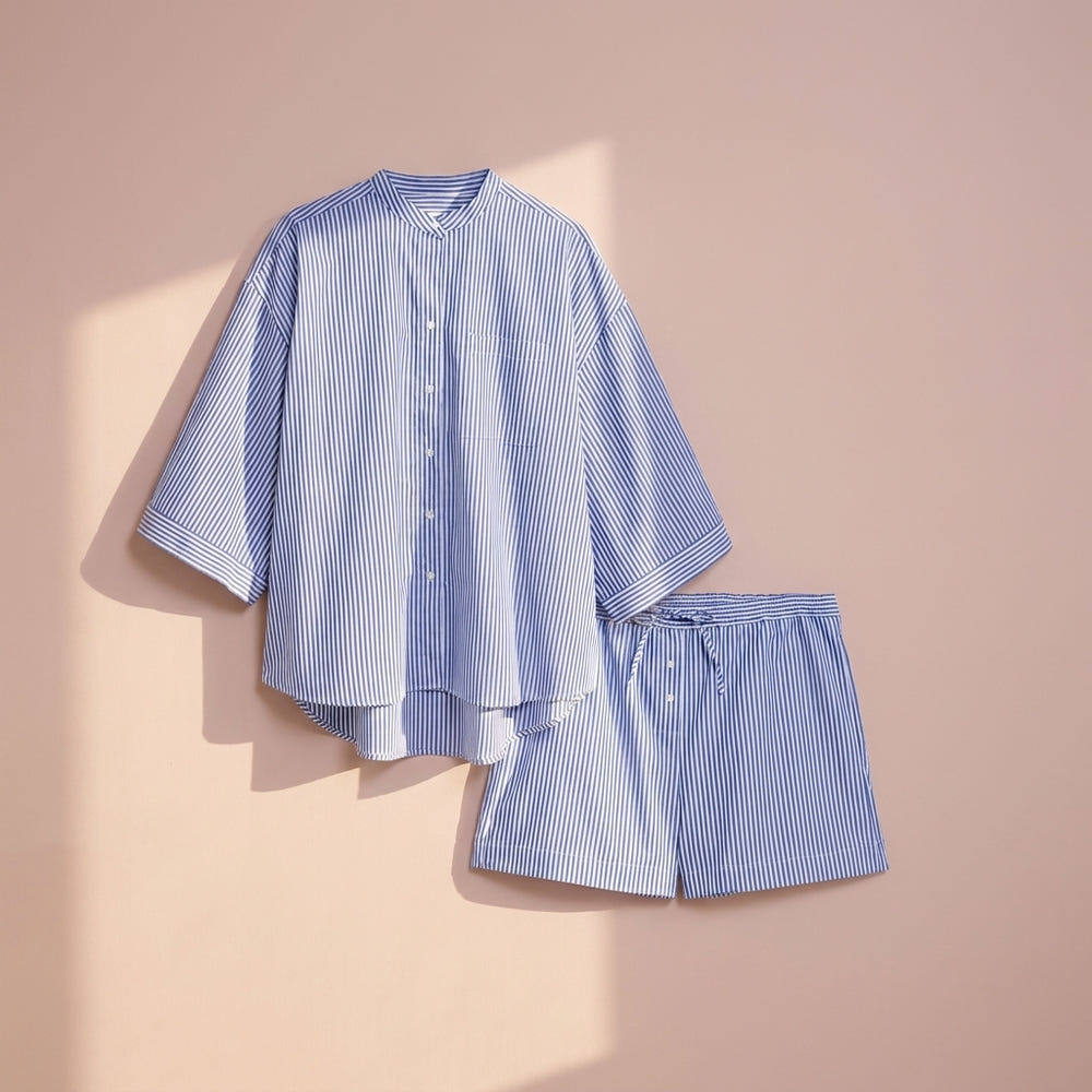 Shorts aus Baumwolle