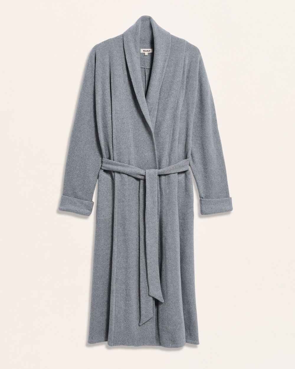 Morgenmantel aus Baumwoll-Softknit