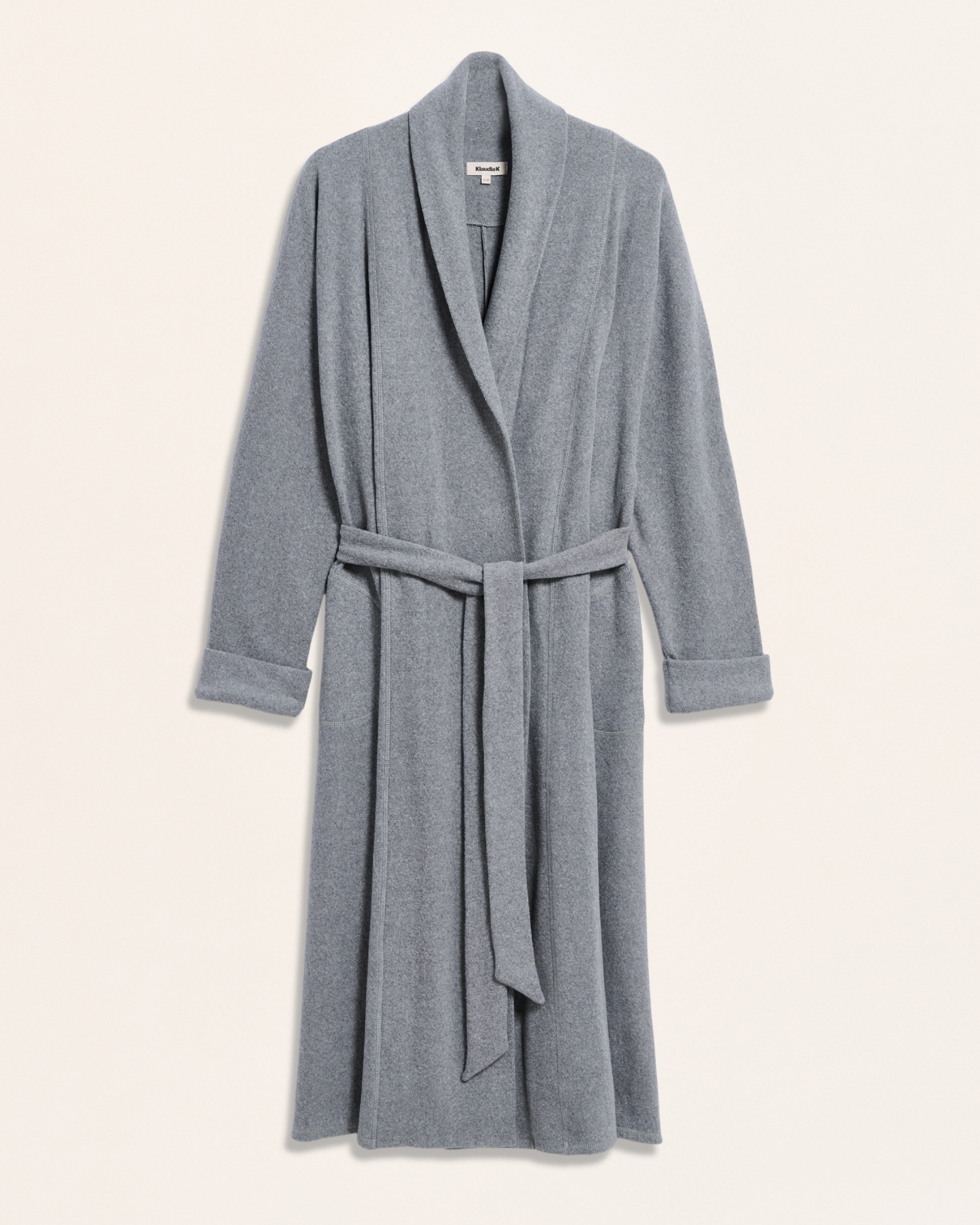 Morgenmantel aus Baumwoll-Softknit