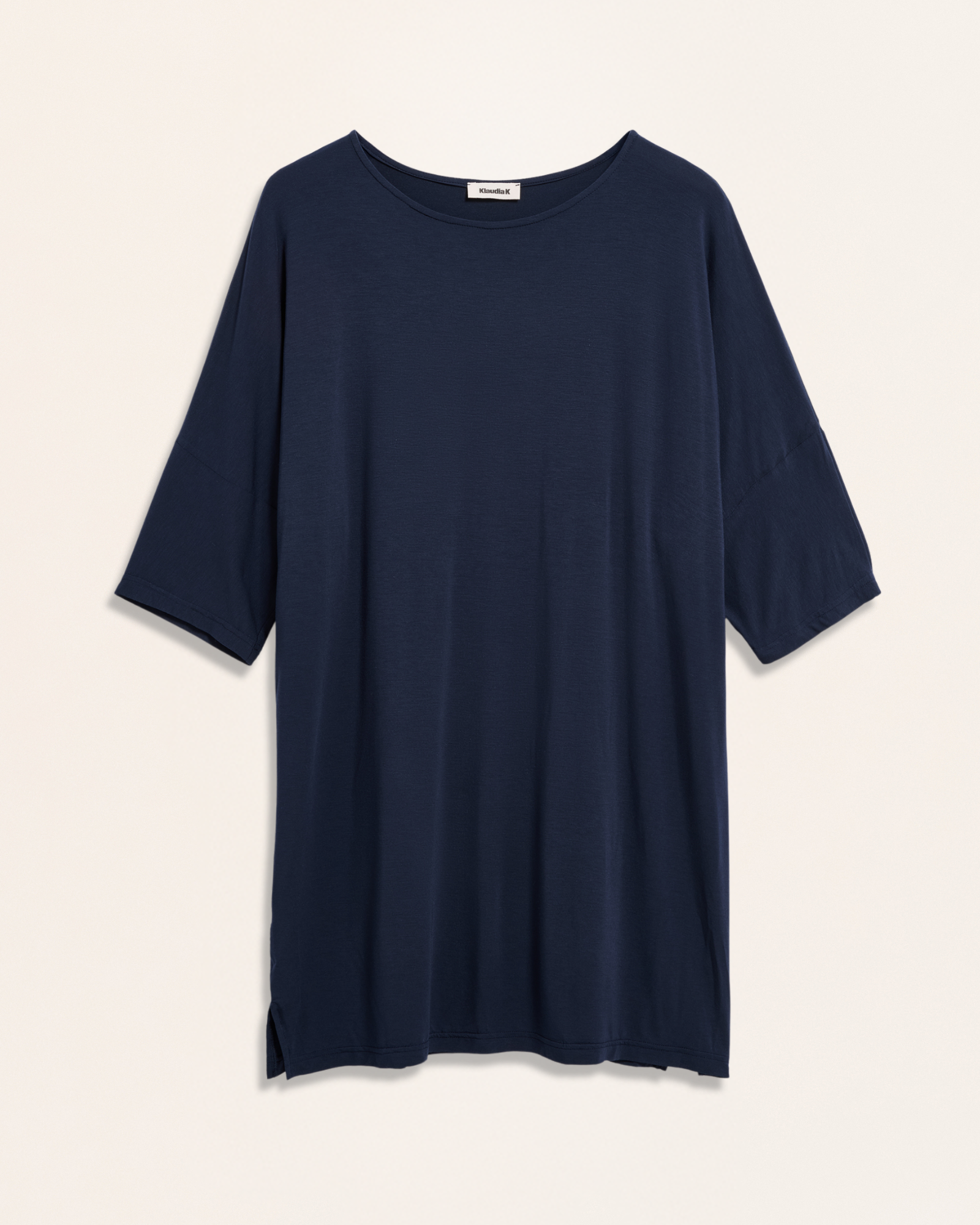Sleepshirt mit 3/4 Arm aus Mikromodal - Klaudia K