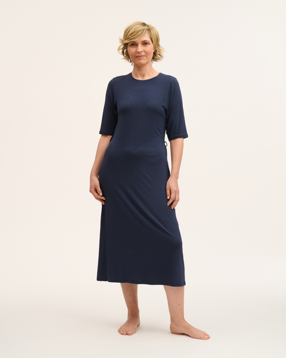 Nachthemd mit 3/4 Arm aus Mikromodal - Klaudia K