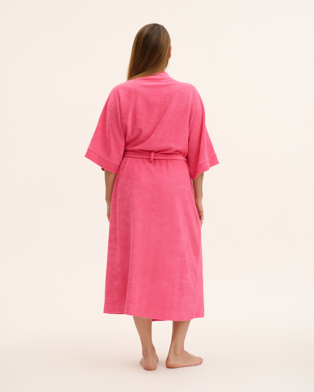 Kimono aus Baumwoll-Frottee