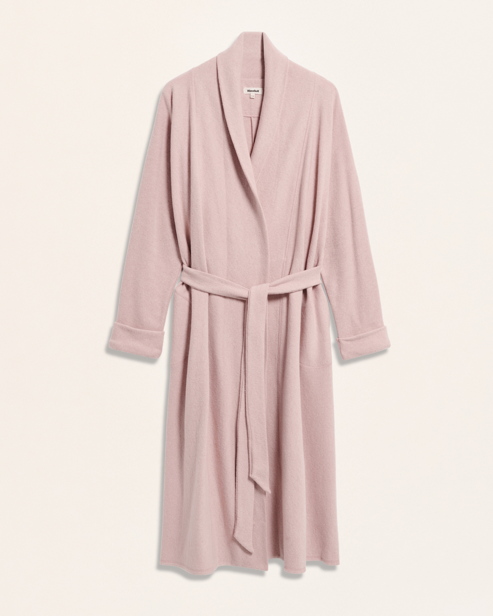Morgenmantel aus Baumwoll-Softknit