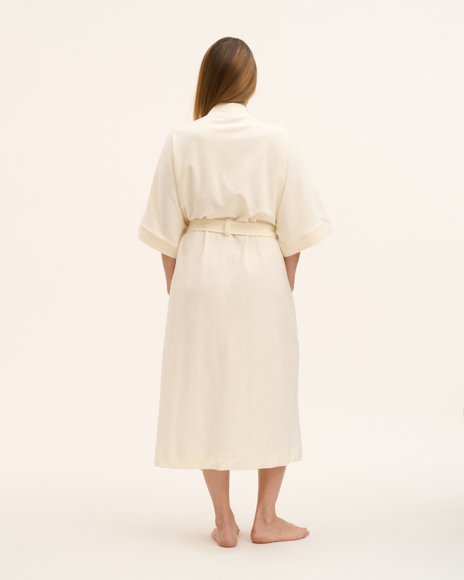 Kimono aus Baumwoll-Frottee