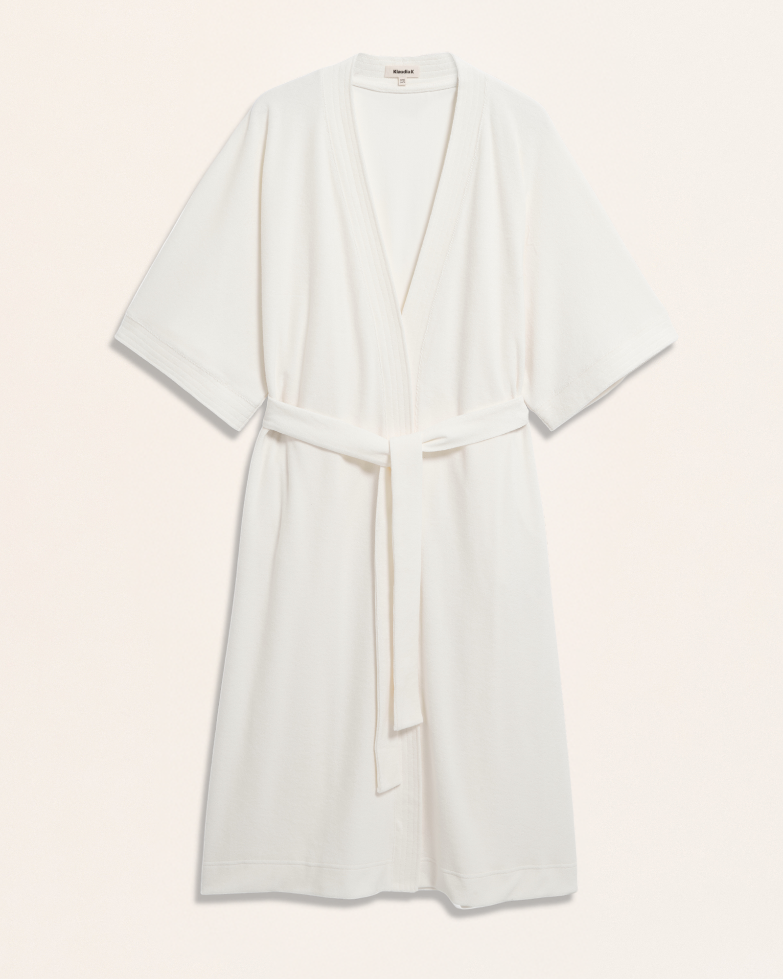 Kimono aus Baumwoll-Frottee