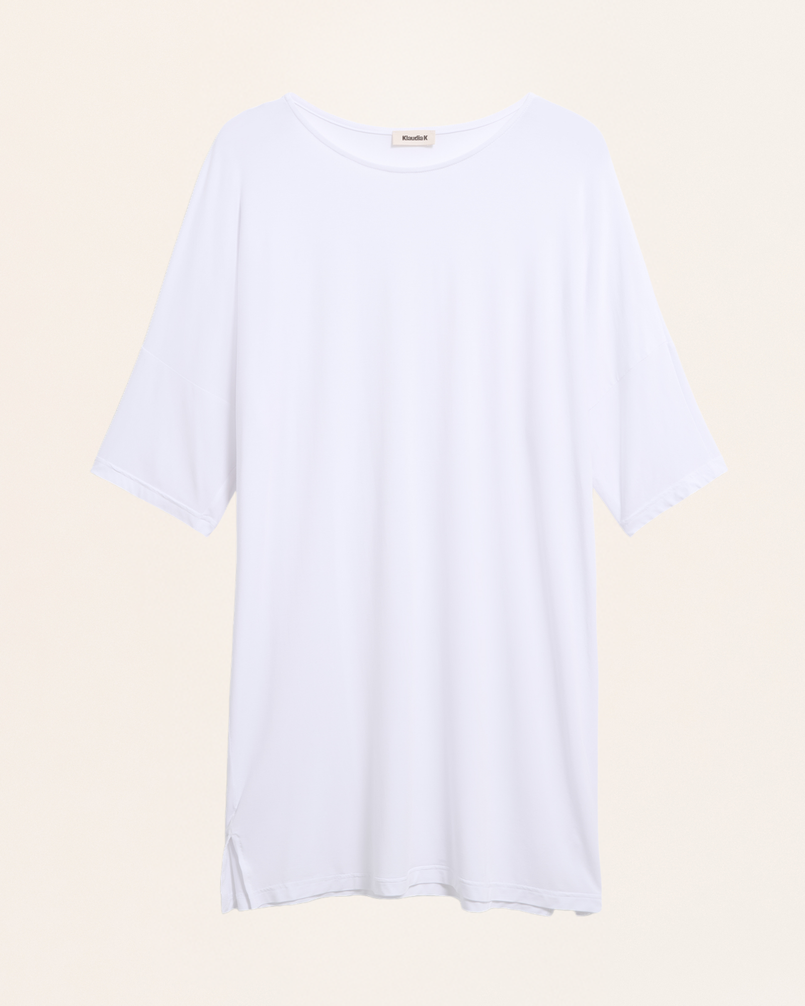Sleepshirt mit 3/4 Arm aus Mikromodal - Klaudia K